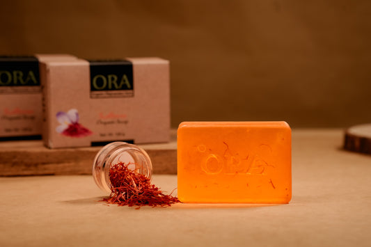 Organic Saffron Soap